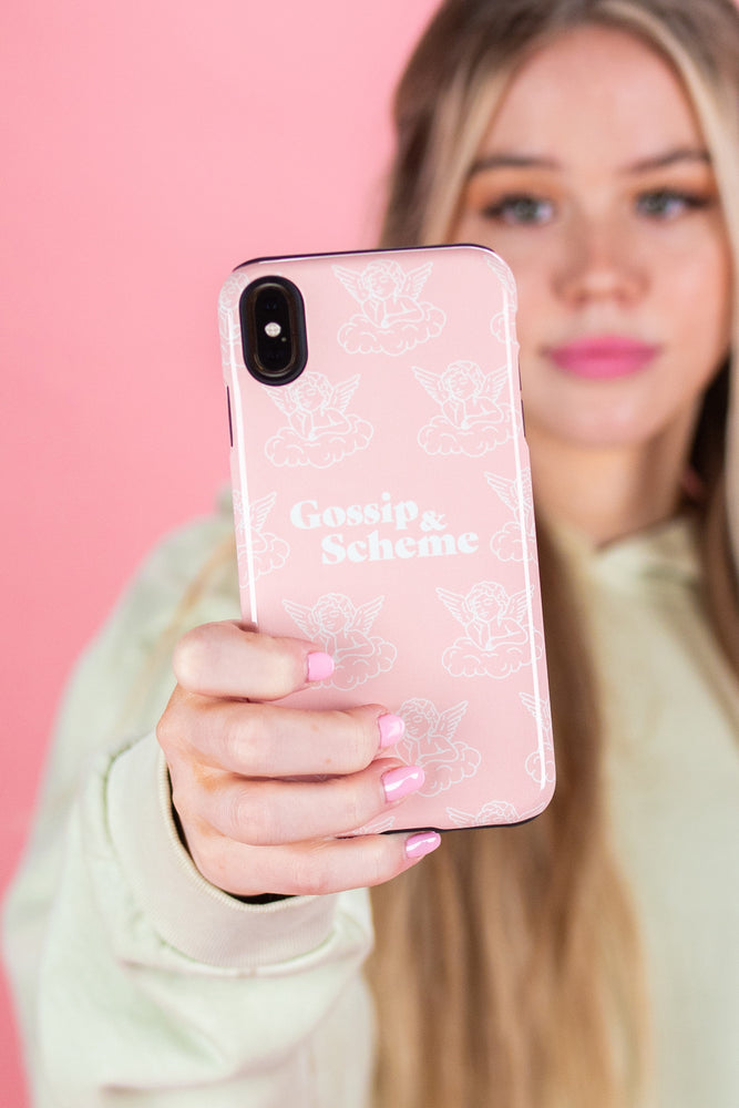 Gossip & Scheme Pink Phone Case