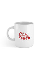 SheRatesDogs: Girls F*ck Holiday White Mug